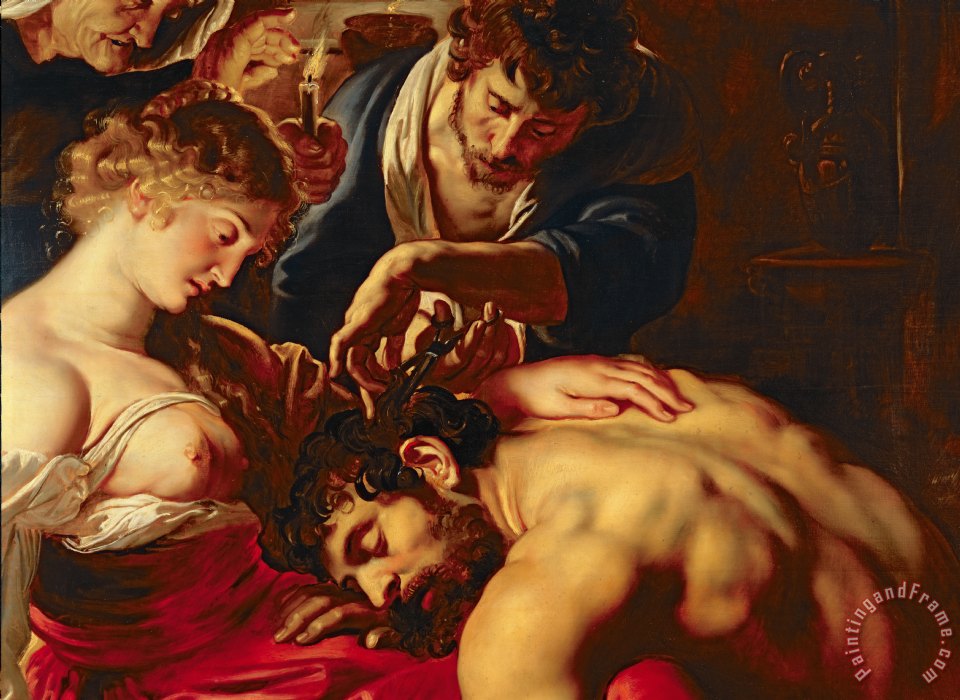 English Literature human condition Samson and Delilah